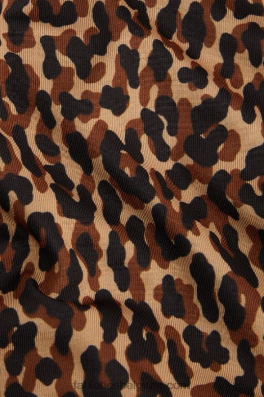 golvende cheetah/markeerstift vrouwen phoenix lite racerback-tank Fabletics LH20J2181