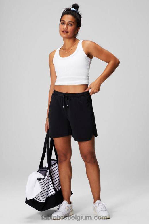 klassiek wit vrouwen Scheptank van 100% katoen Fabletics LH20J2158