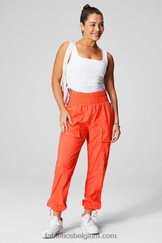 klassiek wit vrouwen ingebouwde beha-tank met ruches Fabletics LH20J2154