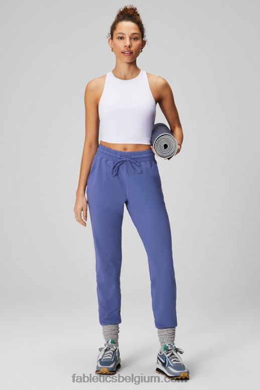 lila gefluister vrouwen strappy ingebouwde bh-tank Fabletics LH20J2134