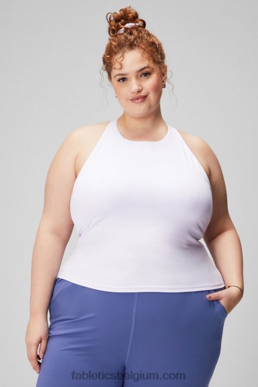 lila gefluister vrouwen strappy ingebouwde bh-tank Fabletics LH20J2135