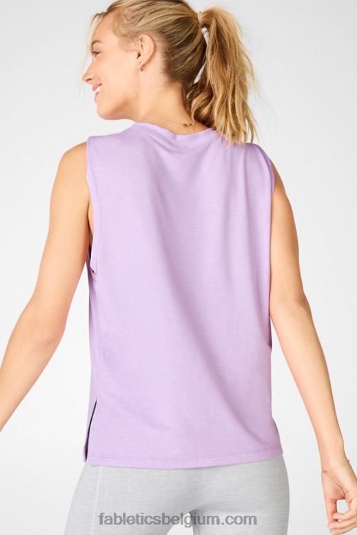 lila heide vrouwen liefdesdag tank Fabletics LH20J2396