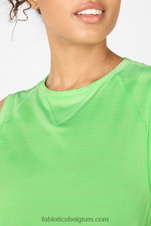limoen twist vrouwen milieubewuste spiertank Fabletics LH20J2307