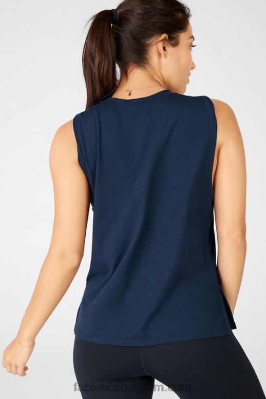 marine heide vrouwen liefdesdag tank Fabletics LH20J2395
