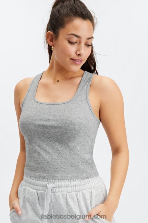 midden grijze heide vrouwen 24/7 Britt-tank Fabletics LH20J2252