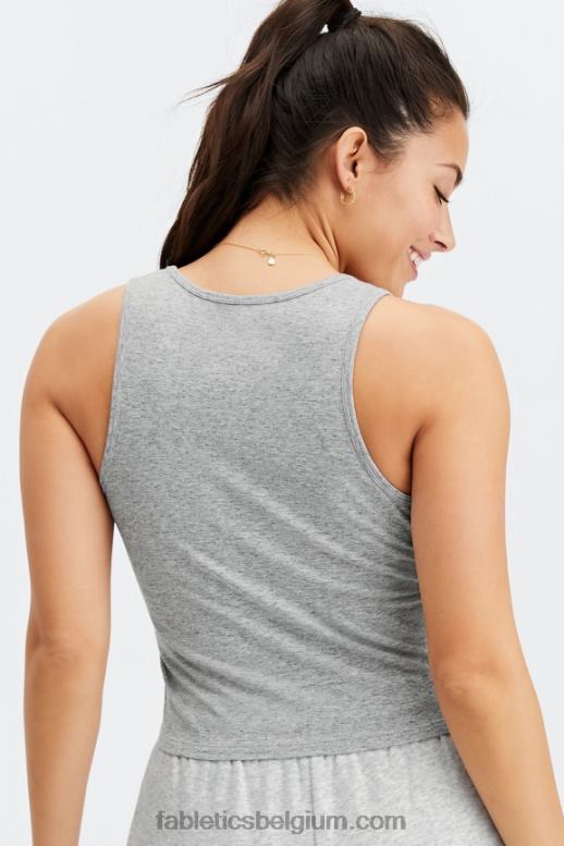 midden grijze heide vrouwen 24/7 Britt-tank Fabletics LH20J2252