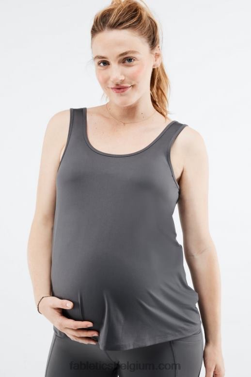 middengrijs vrouwen mariel zwangerschapstank Fabletics LH20J2286