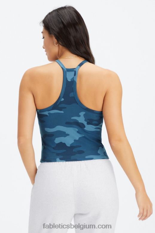 middernachtgolf grote camo vrouwen inwonende haltertank Fabletics LH20J2226