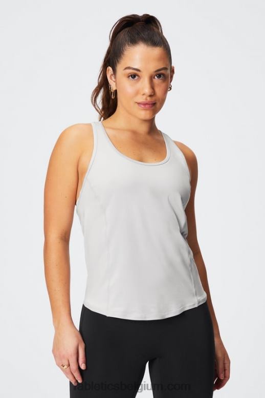 mineraal grijs vrouwen phoenix lite racerback-tank Fabletics LH20J2182