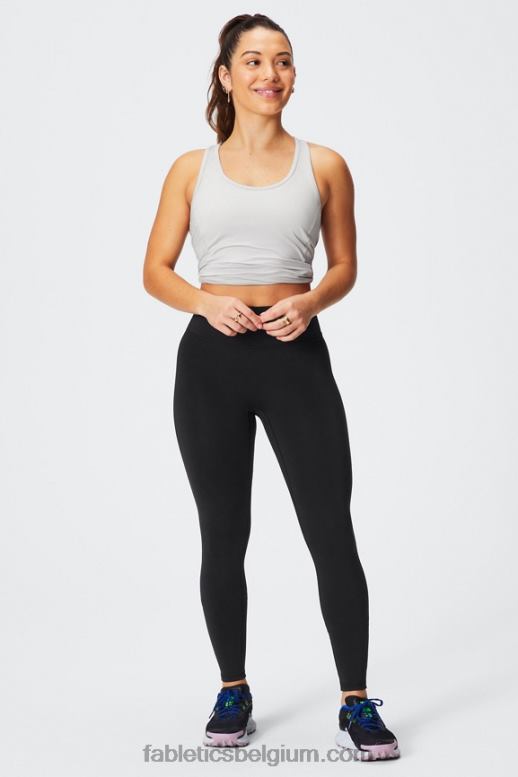 mineraal grijs vrouwen phoenix lite racerback-tank Fabletics LH20J2182