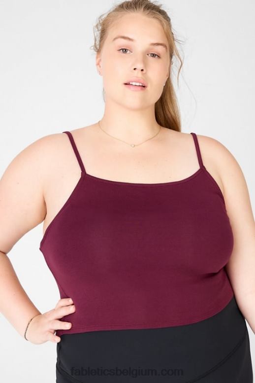 portwijn vrouwen melanie crop tank Fabletics LH20J2364