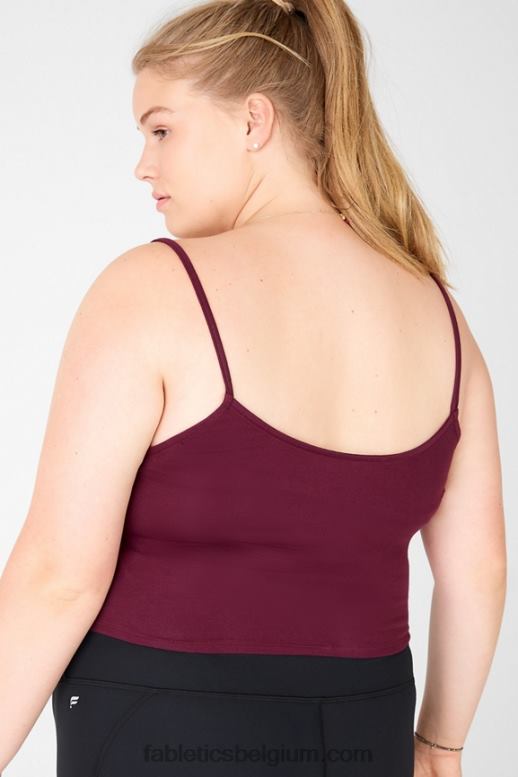 portwijn vrouwen melanie crop tank Fabletics LH20J2364
