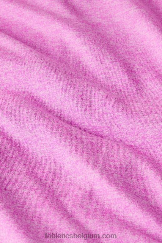 roze ontsnappingsheide vrouwen dry-flex tank met open achterkant Fabletics LH20J2116