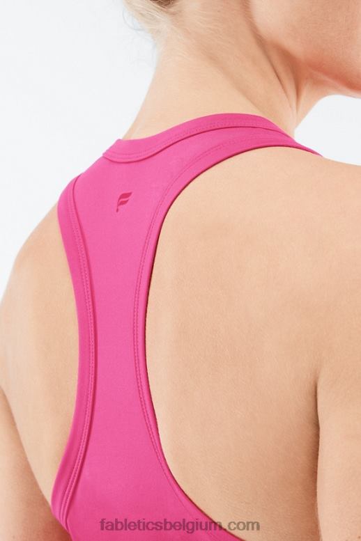 roze stoot vrouwen dry-flex klassieke tanktop Fabletics LH20J2216