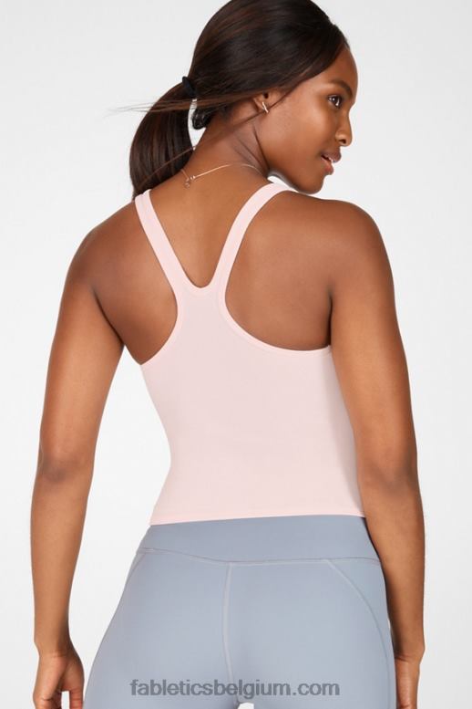 roze vorst vrouwen denise sculpt gebreide tanktop Fabletics LH20J2311