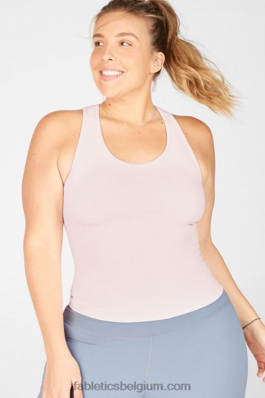 roze vorst vrouwen denise sculpt gebreide tanktop Fabletics LH20J2312