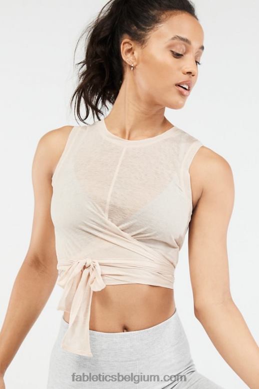 roze wolk vrouwen ryan sluit gewastank aan Fabletics LH20J2320