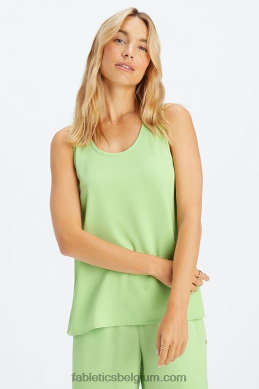wasabi vrouwen ecosatin tank Fabletics LH20J2232