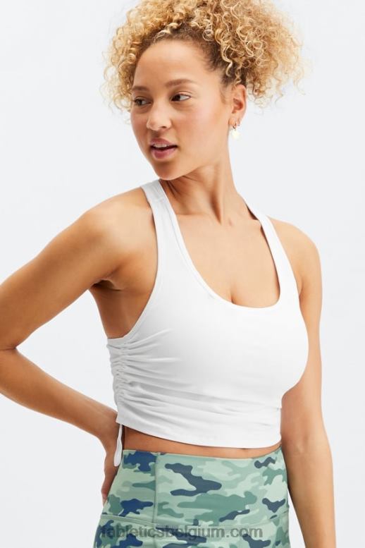 wit vrouwen jacqueline ingebouwde bh-tank Fabletics LH20J2288