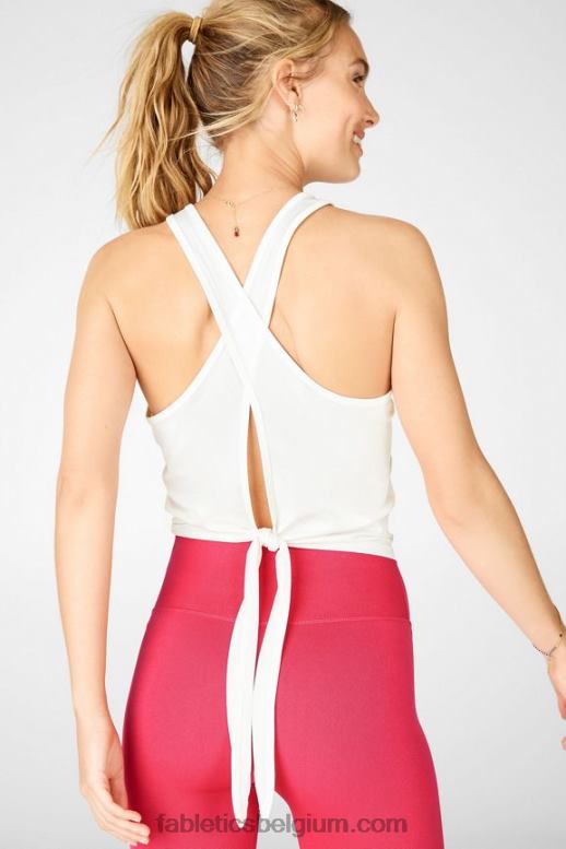 witte heide vrouwen een tank Fabletics LH20J2374