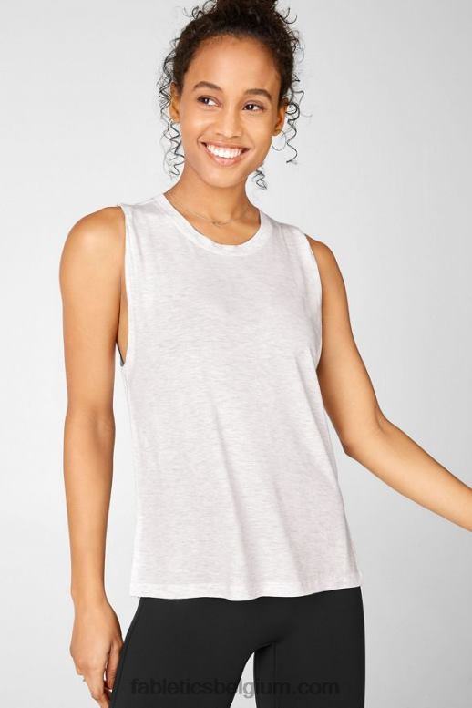 witte heide vrouwen liefdesdag tank Fabletics LH20J2394