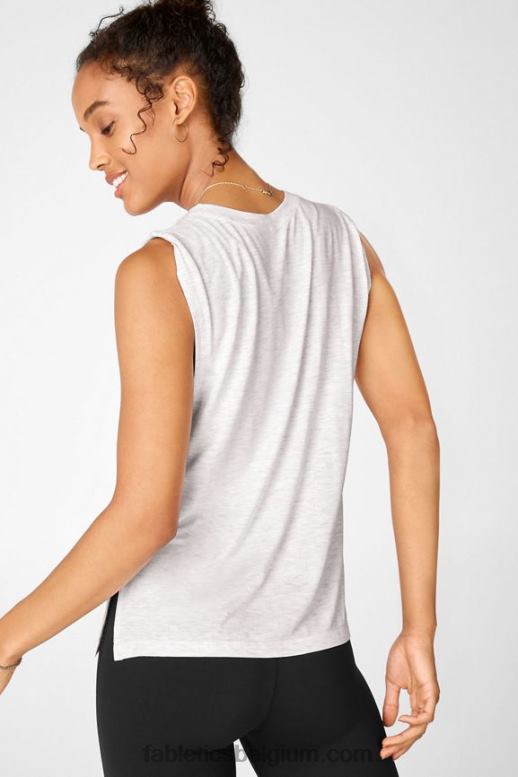 witte heide vrouwen liefdesdag tank Fabletics LH20J2394