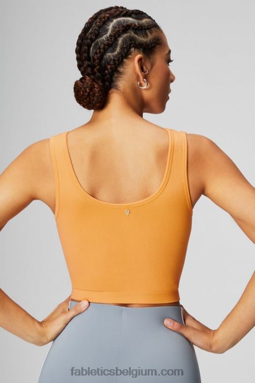 woestijn zon vrouwen tanktop met v-hals Fabletics LH20J2199