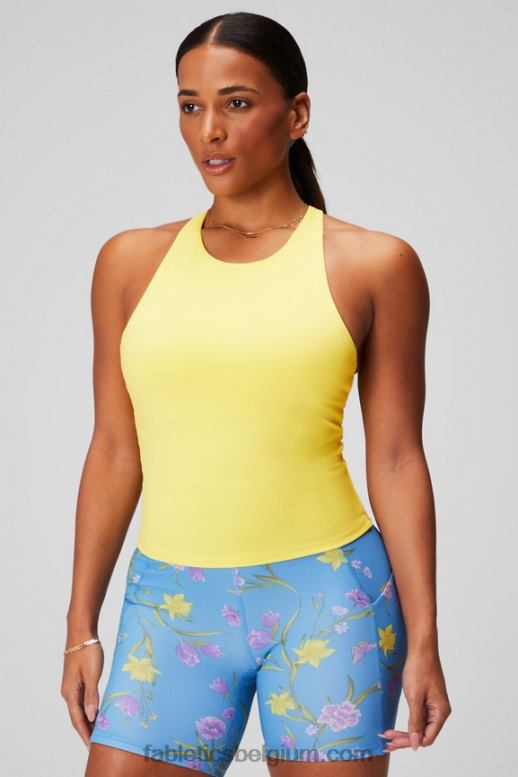 zonnige dag vrouwen strappy ingebouwde bh-tank Fabletics LH20J2133