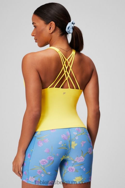 zonnige dag vrouwen strappy ingebouwde bh-tank Fabletics LH20J2133