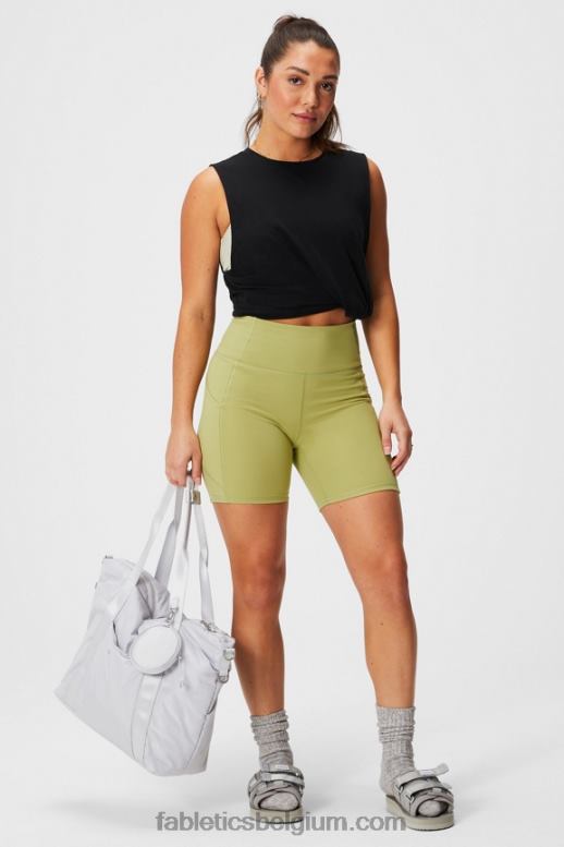 zwart vrouwen micha spier tank Fabletics LH20J2171