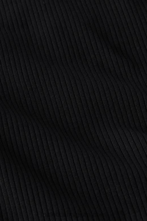 zwart vrouwen tanktop met hoge hals Fabletics LH20J2145