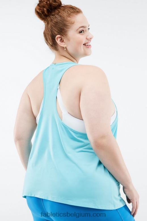 zwembad vrouwen Teagan racerback tanktop Fabletics LH20J2319